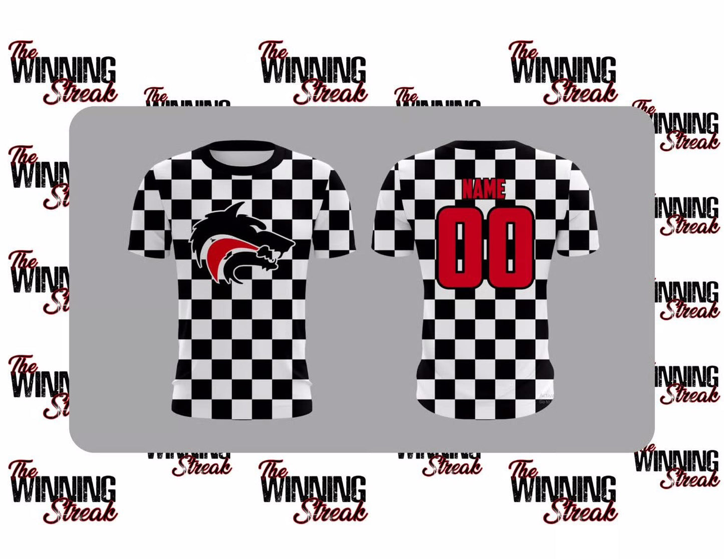 Wolves Checkered