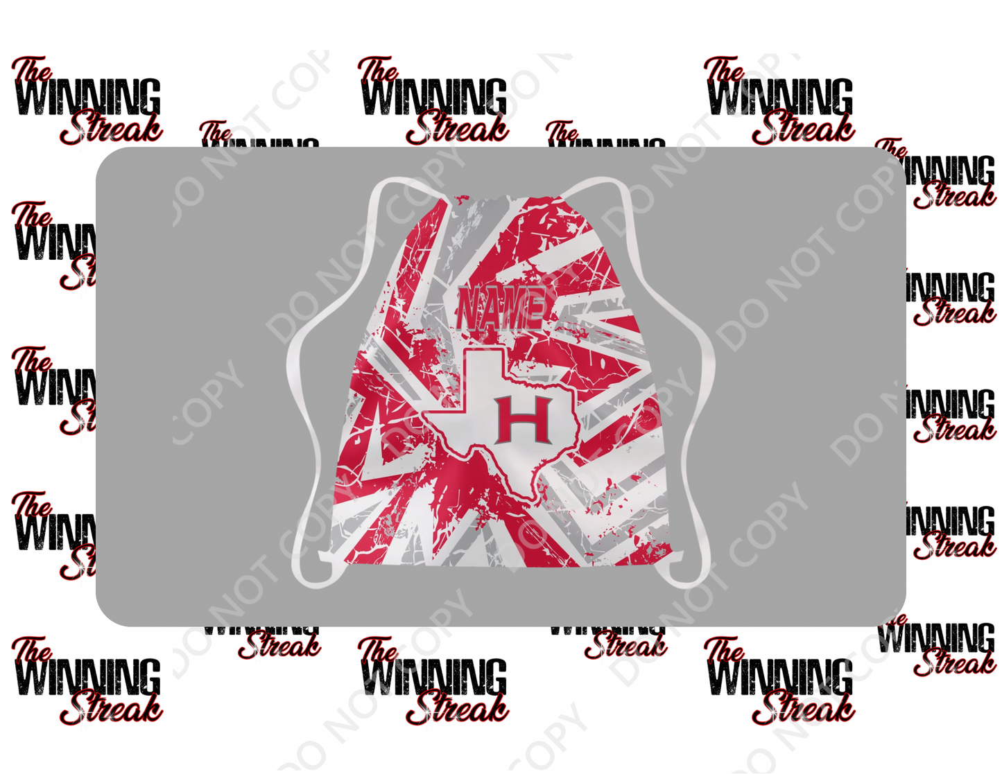 School Spirit Drawstring Bags