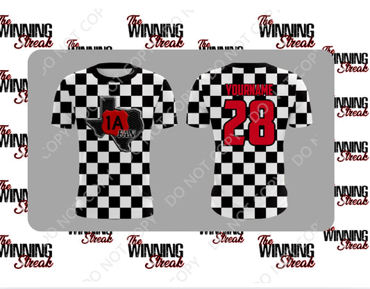 1A Fan Checkered