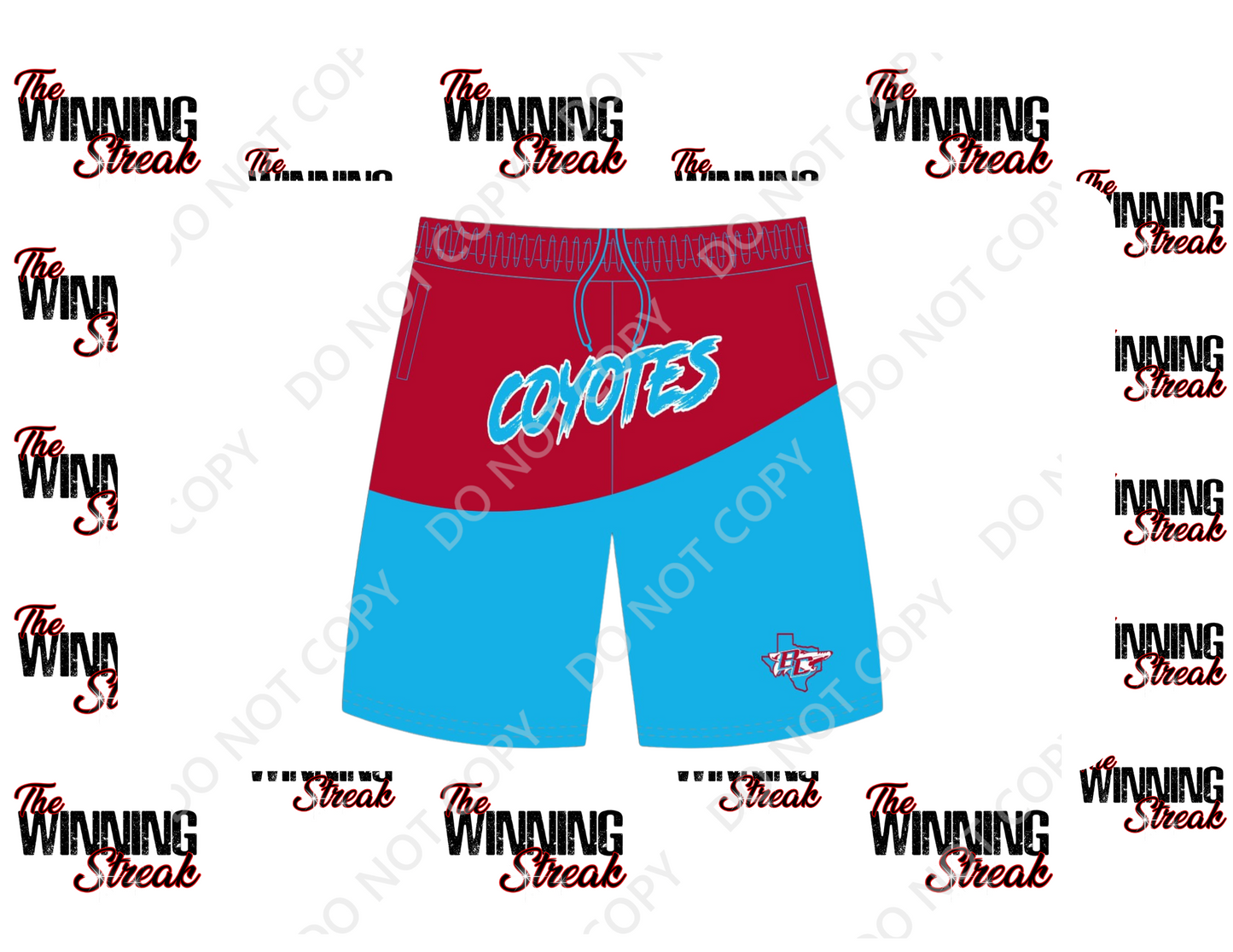 Borden County Coyotes Shorts